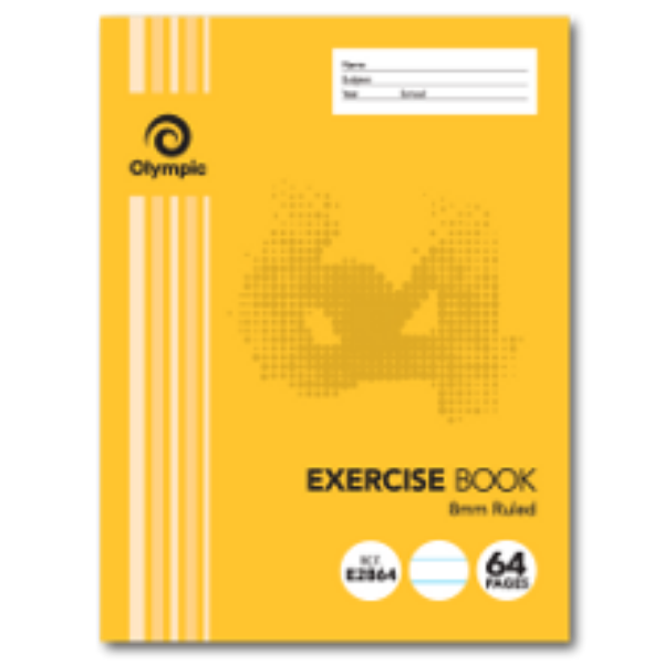 Picture of OLYMPIC 9x7 EXERCISE BOOK 64 PAGE