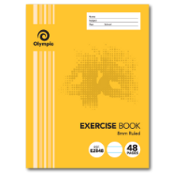 Picture of OLYMPIC 9x7 EXERCISE BOOK 48 PAGE