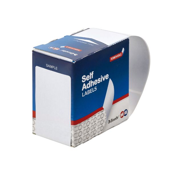 Picture of QUIKSTIK LABEL DISP RECTANGLE 44X89 WHTE