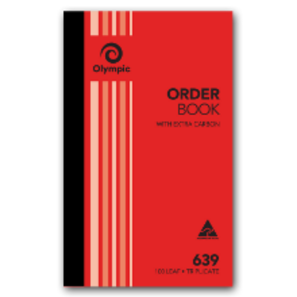 Picture of OLYMPIC 639 ORDER BOOK