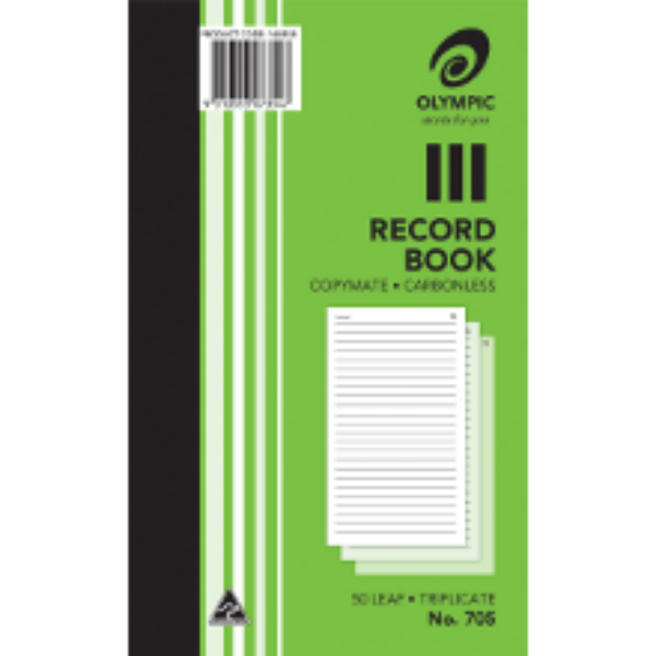 Picture of OLYMPIC 705 RECORD BOOK