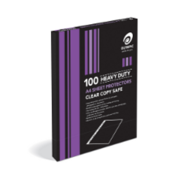 Picture of OLYMPIC H/DUTY SHEET PROTECTORS BOX 100