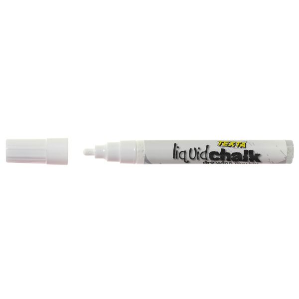 Picture of TEXTA LIQUID CHALK DRY WIPE WHITE