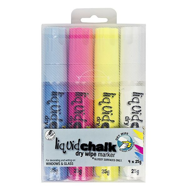 Picture of TEXTA LIQUID CHALK JUMBO ASSORT WALLET
