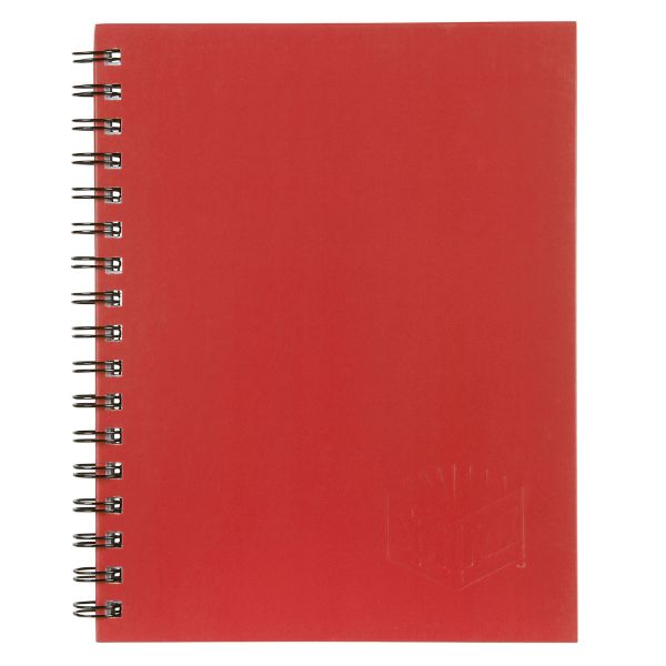 Picture of SPIRAX A4 512 HARD COVER BOOK 200 PAGE RED