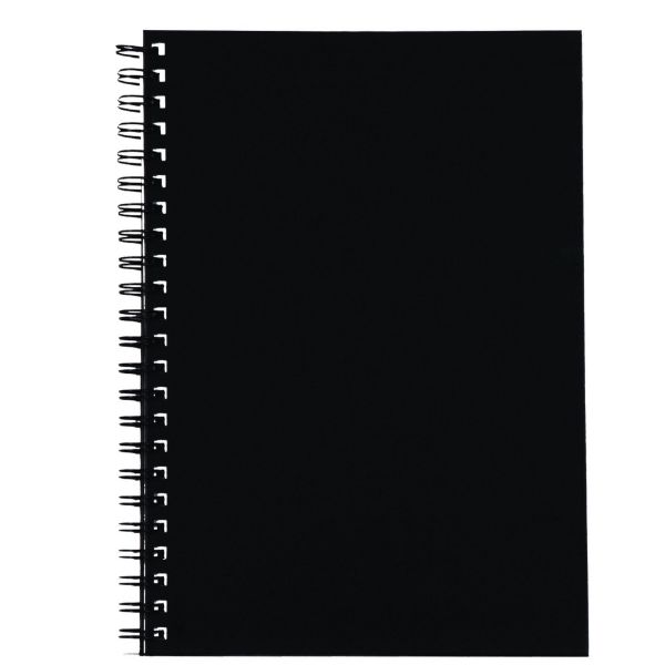 Picture of SPIRAX A4 512 HARD COVER BOOK 200 PAGE BLACK