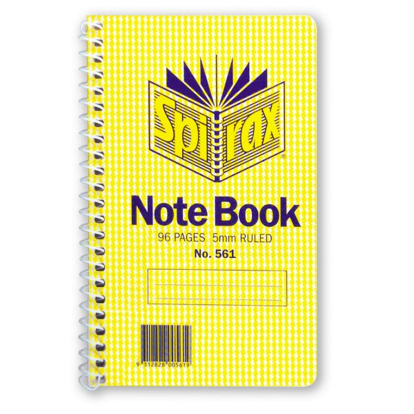 Picture of SPIRAX 561 NOTEBOOK 147X87MM 96 PAGE S/O
