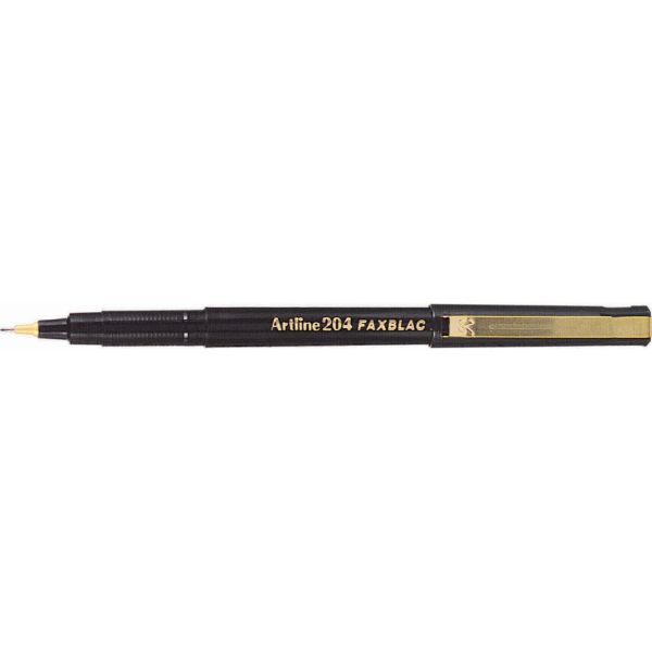 Picture of ARTLINE 204 FAXBLAC FINELINER 0.4MM