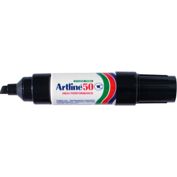 Picture of ARTLINE 50 PERMANENT MARKER CHISEL BLACK