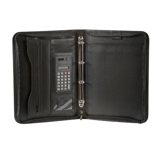 Picture of SPIRAX ZIPPERED 4 RINGBINDER COMPENDIUM