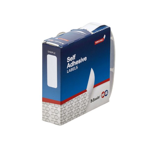 Picture of QUIKSTIK LABEL DISP RECTANGLE 13X35 WHTE