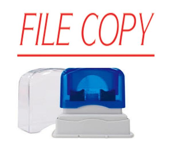 Picture of PRE-INKED STAMP - FILE COPY SOLID TEXT