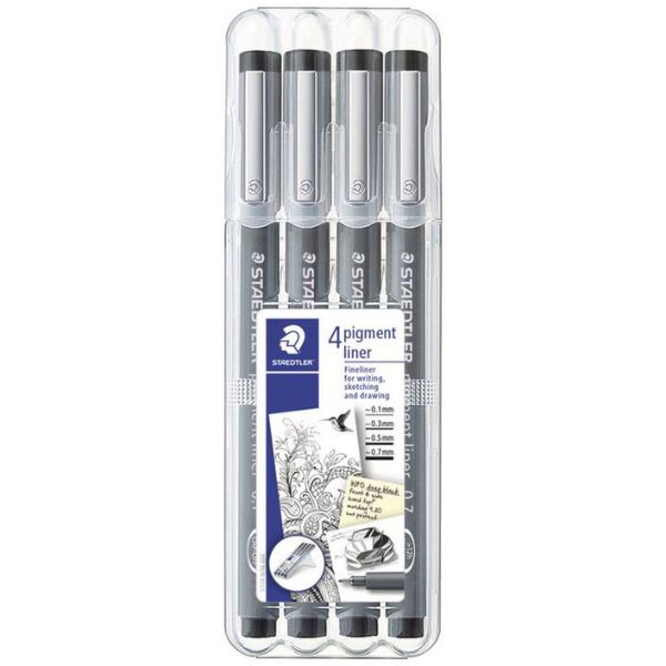 Picture of PIGMENT LINER - WALLET OF 4 LINE WIDTHS