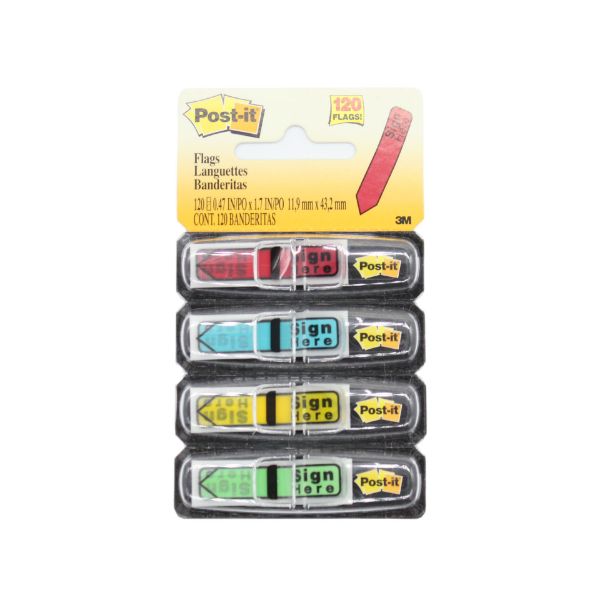 Picture of POST IT MINI FLAG 684-SH - SIGN HERE 3M