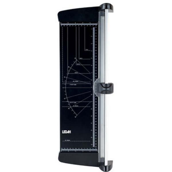 Picture of LEDAH A3 HOME TRIMMER METAL BASE 10 SHEET CAPACITY BLACK