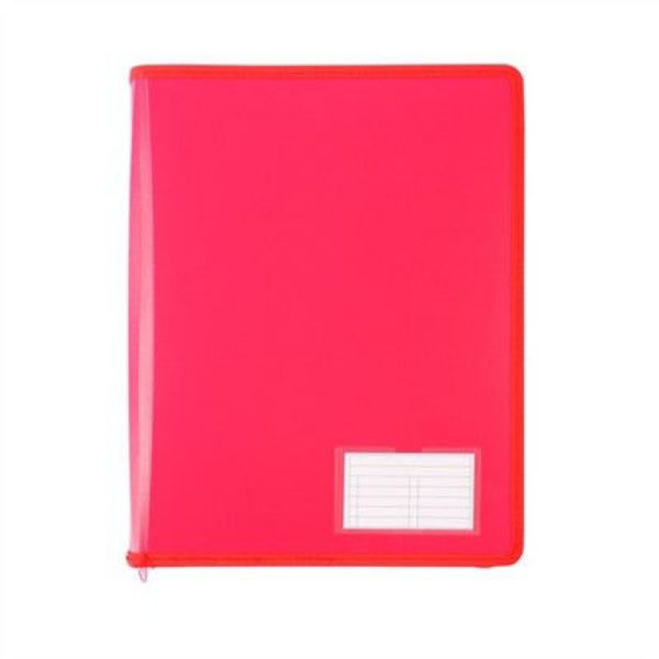 Picture of BANTEX ZIPPER BINDER 2D 25MM A4 MELON
