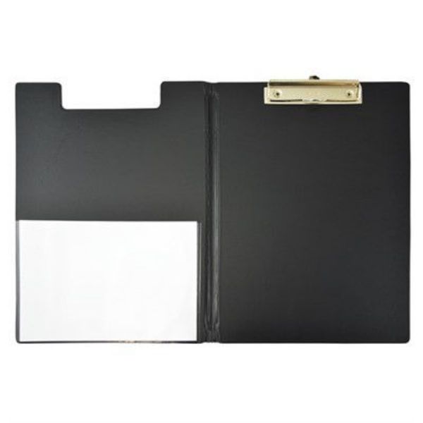 Picture of BANTEX CLIPFOLDER STANDARD PVC A4 - BLACK