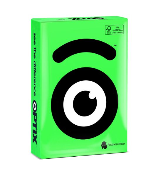Picture of OPTIX COPY PAPER A4 80GSM REVA GREEN