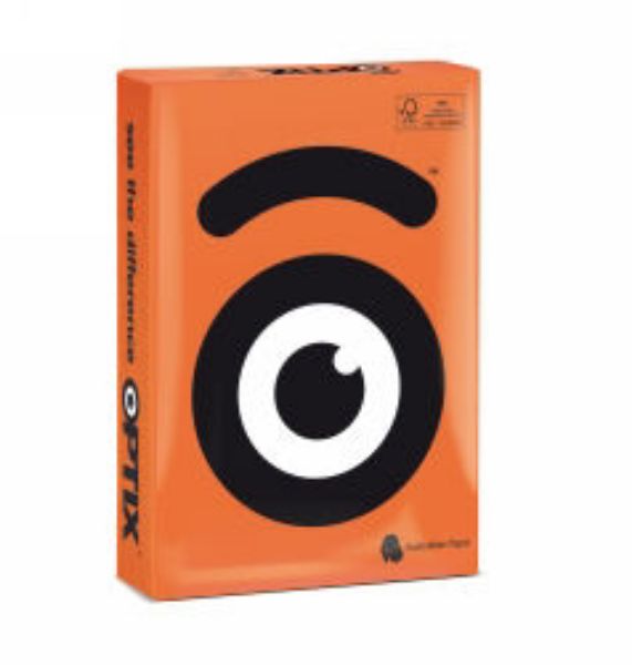 Picture of OPTIX COPY PAPER A4 80GSM JANZ ORANGE
