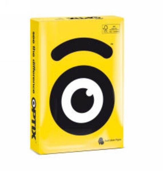 Picture of OPTIX COPY PAPER A4 80GSM TERA YELLOW