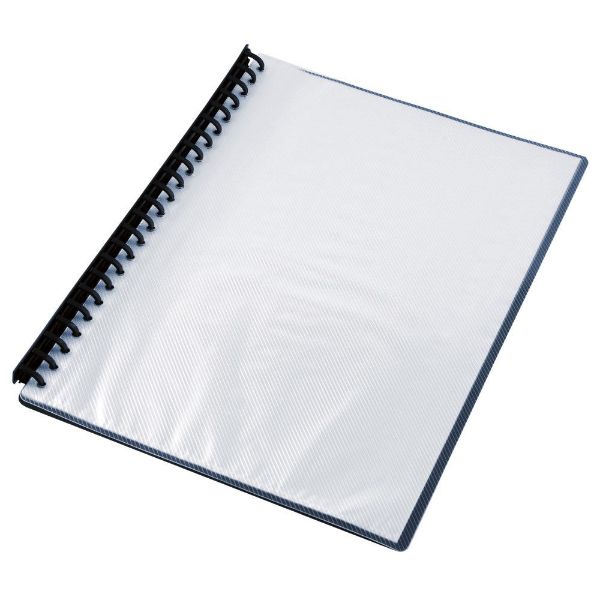 Picture of DISPLAY FOLDERGNS A4 REFILLABLE CLEAR FRO