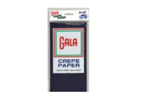 Picture of CREPE PAPER GALA 240X50CM NAVY