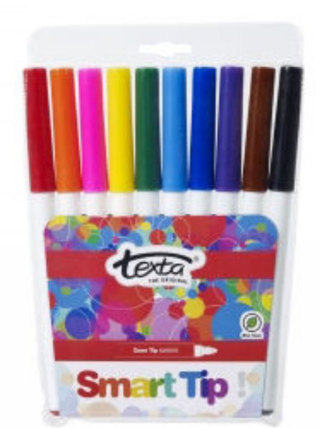Picture of MARKER TEXTA SMART TIP ASST WLT10