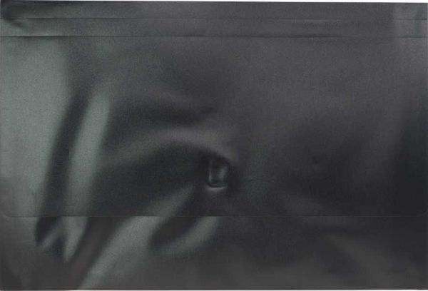 Picture of PLASTIC DOCUMENT WALLET - FOOLSCAP - BLK