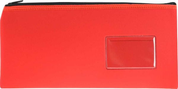 Picture of NEOPRENE 1 ZIP MEDIUM PENCIL CASE - RED