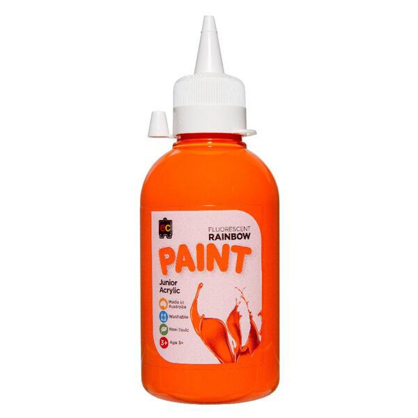 Picture of PAINT EC 250ML FLUORO ACRYLIC ORANGE
