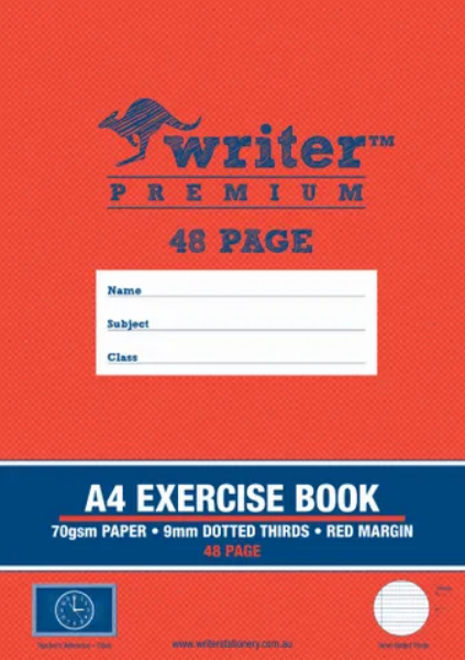 Picture of WRITER PREMIUM CLOCK A4 48PG 9MM D1/3