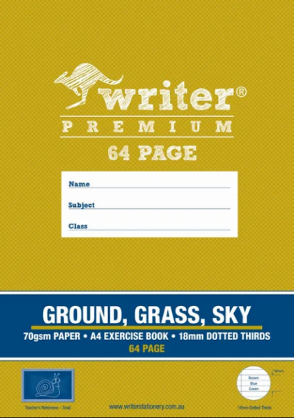 Picture of WRITER PREMIUM A4 64 PG 18MM D1/3 SNAIL