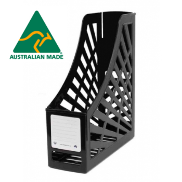 Picture of MAGAZINE STAND ITALPLAST BLACK
