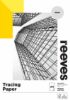 Picture of TRACING PAPER PAD REEVES A4 65GSM 25 SHEET