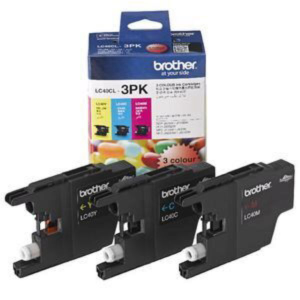Picture of Brother LC40 CMY Colour Pack