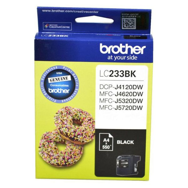Picture of Brother 233 Black Ink
