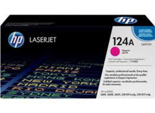 Picture of HP #124A Magenta Toner Q6003A