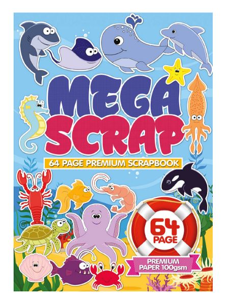 Picture of MEGA SCRAPBOOK 335X240MM 64PG 100GSM