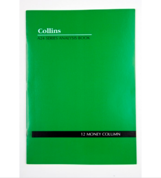 Picture of COLLINS ACCOUNT BOOK A24 12MC