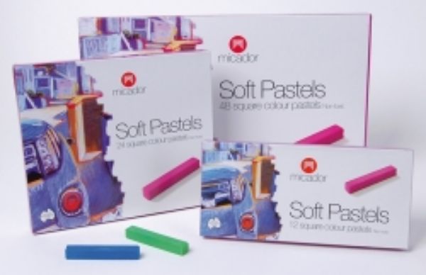 Picture of MICADOR SOFT PASTEL CRAYONS PK 12