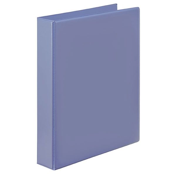 Picture of BARBIG CLEARVIEW INSERT BINDER A4 2 RING 25MM PURPLE